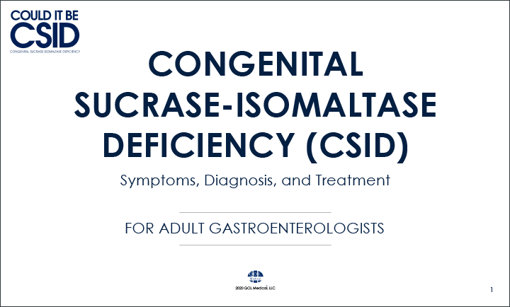 PowerPoint: CSID in Adults